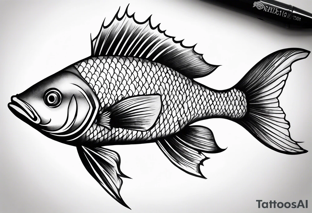 Fish tattoo idea