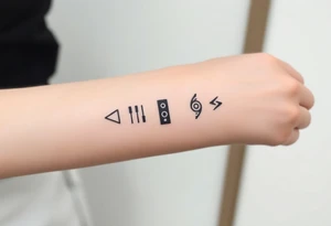 play , pause , stop , rewind tattoo idea