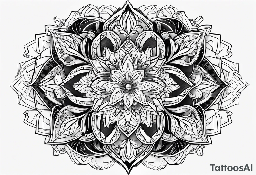 Pattern tattoo idea
