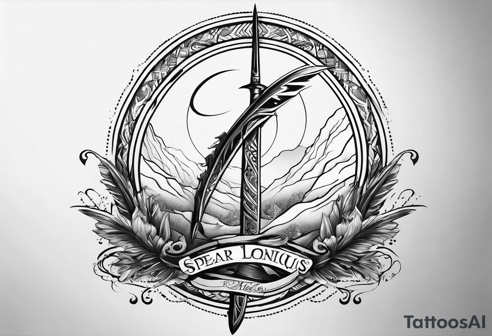 Spear of Longinus tattoo idea