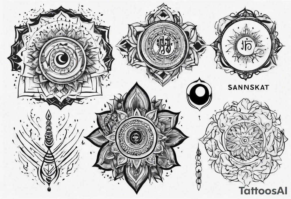 sanskrit for breathe tattoo idea