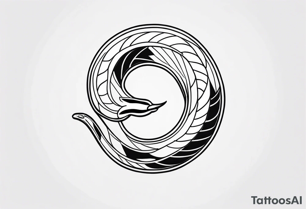 littel snake tattoo idea