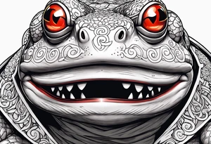 Jiraiya Naruto Gamakichi toad tattoo idea