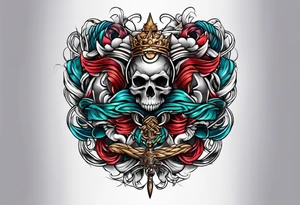 Rope knots tattoo idea