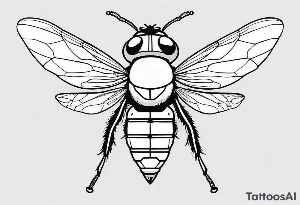 fly tattoo idea