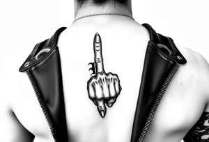 Hoodlum Hooligan with the H on my upper joint the O on the next finger tattoo idea