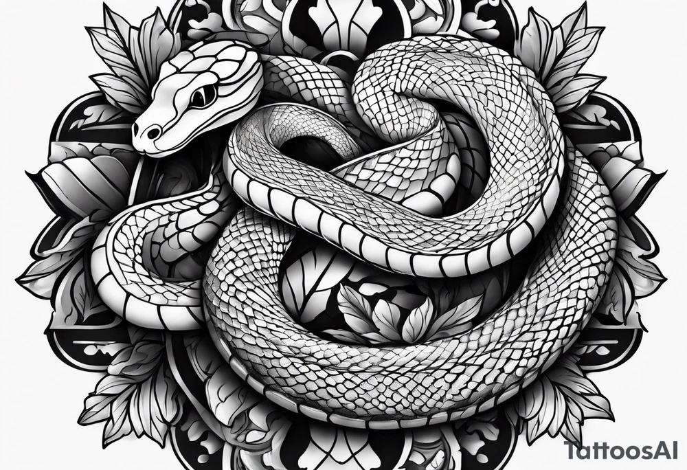 snake tattoo tattoo idea