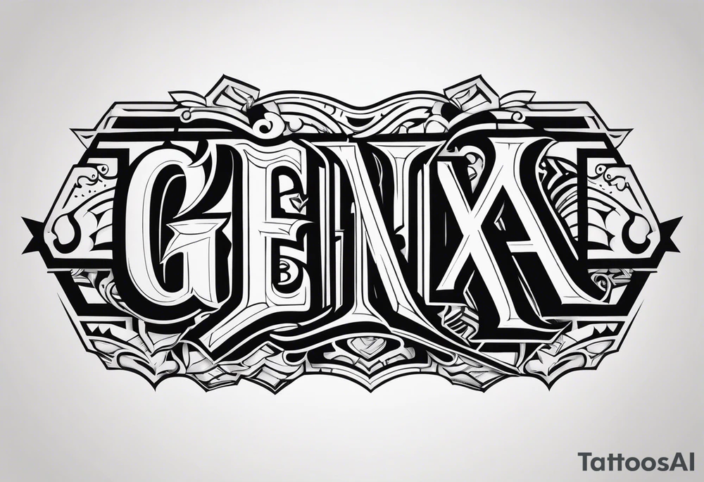 GenX OG tattoo idea