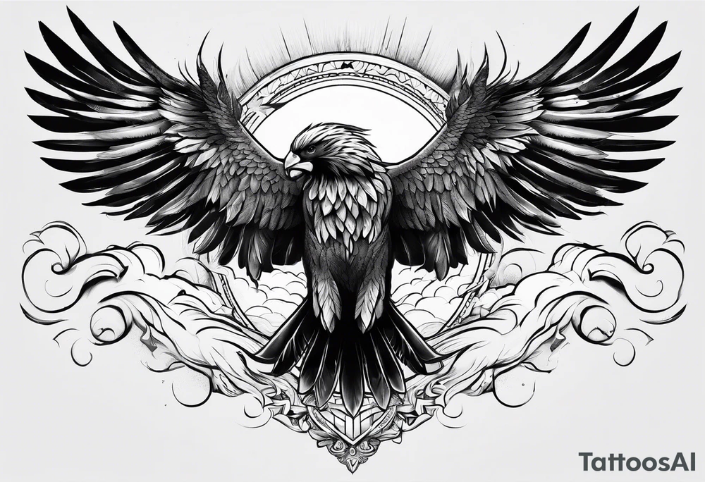 Icarus 

let our scars fall in love tattoo idea