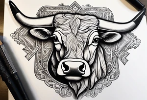 Texas longhorns and A&M aggies tattoo idea