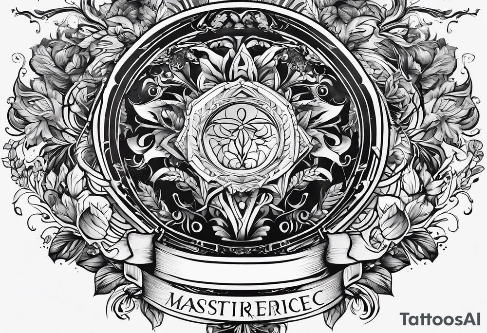 Minimalist last names - Lyons, Mast, Powers. tattoo idea