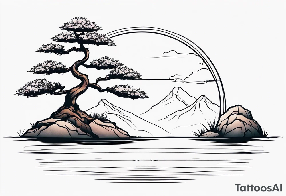 bonsai tattoo idea