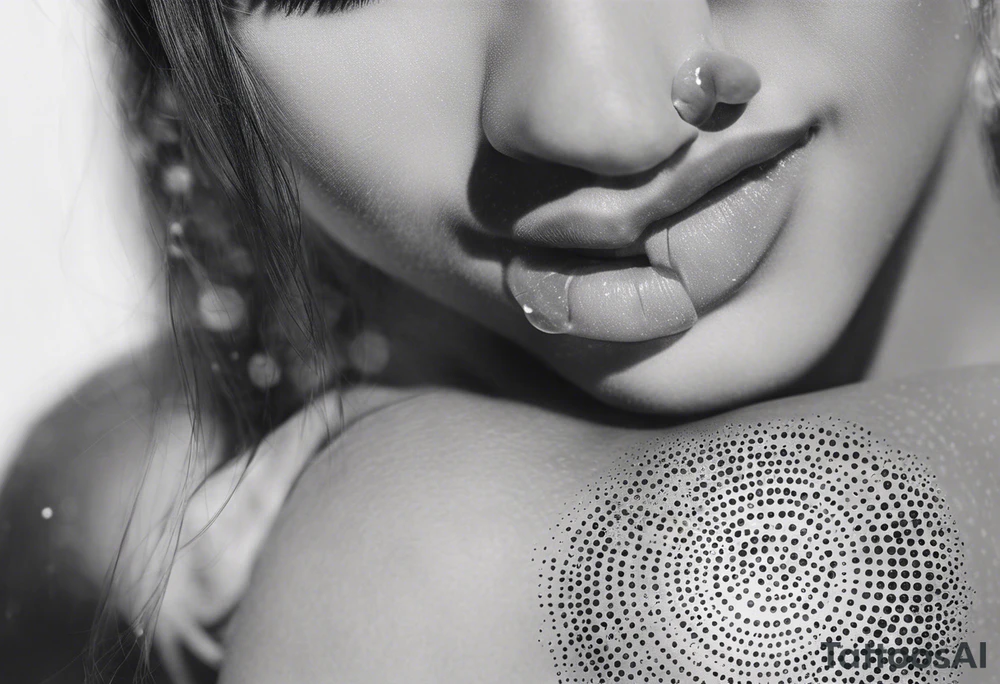 Meditation and bubbles tattoo idea