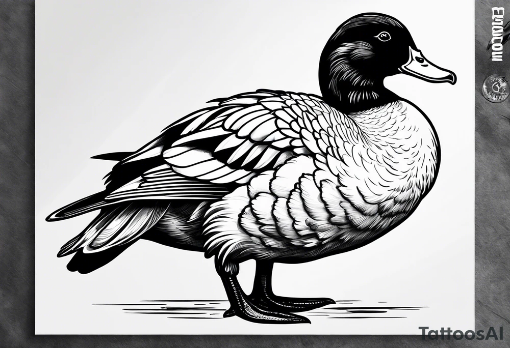 Muscovy Duck tattoo idea