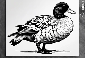 Muscovy Duck tattoo idea