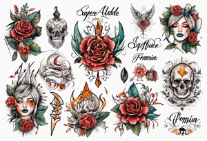 sapere aude feminin tattoo idea