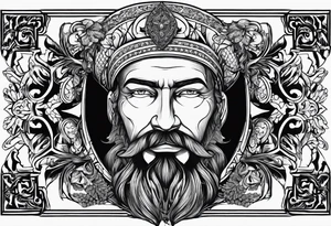 tattoo of the Cossacks tattoo idea