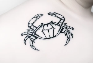 My zodiac sign is a crab.
I was born in 1966. tattoo idea