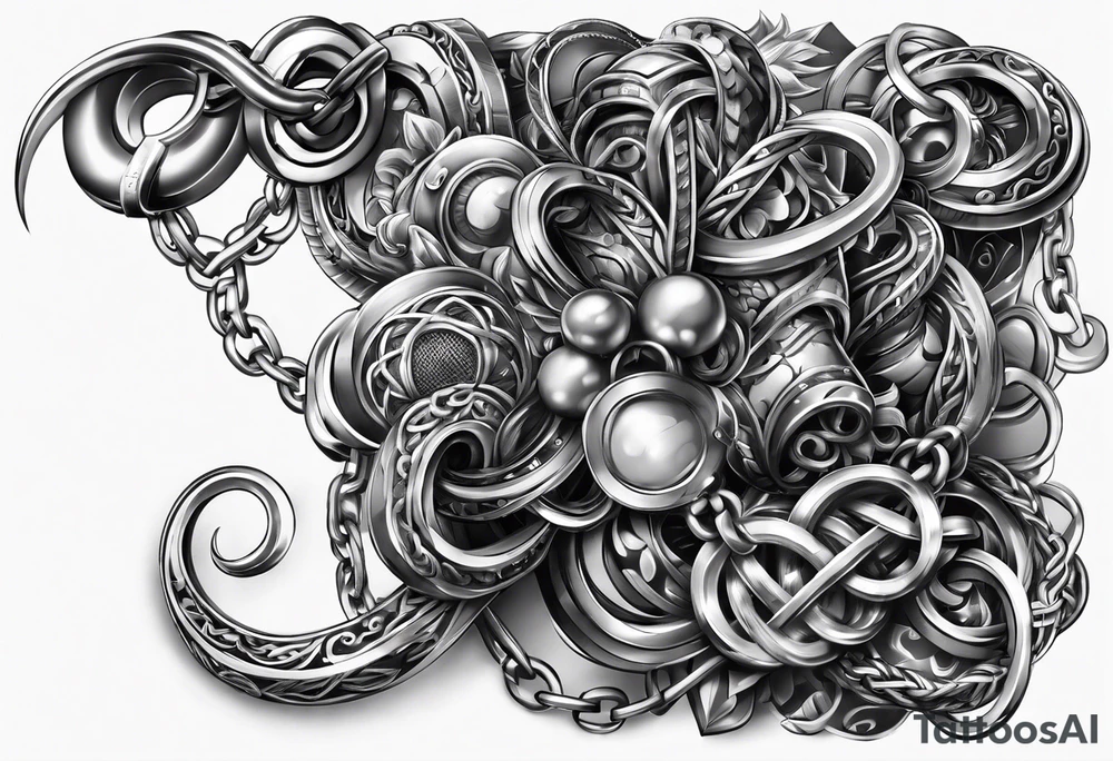 chains tattoo idea