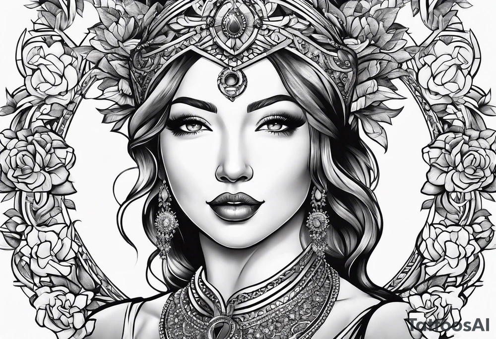 Thalia muse of comedy tattoo idea