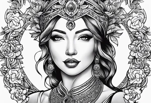 Thalia muse of comedy tattoo idea