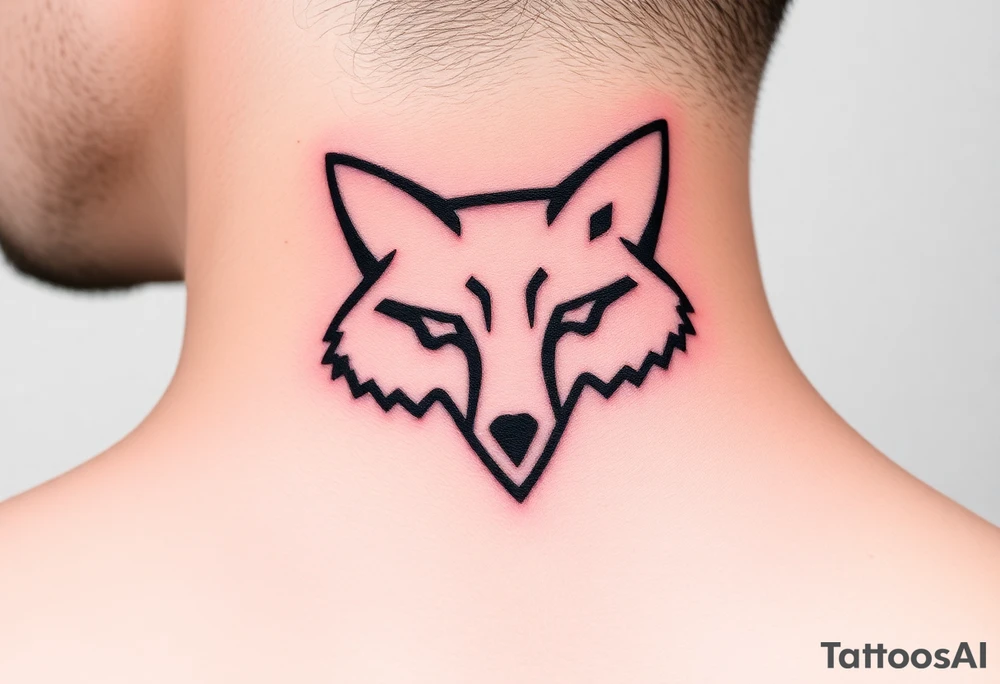 Fox company racing fox logo tattoo idea