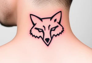 Fox company racing fox logo tattoo idea