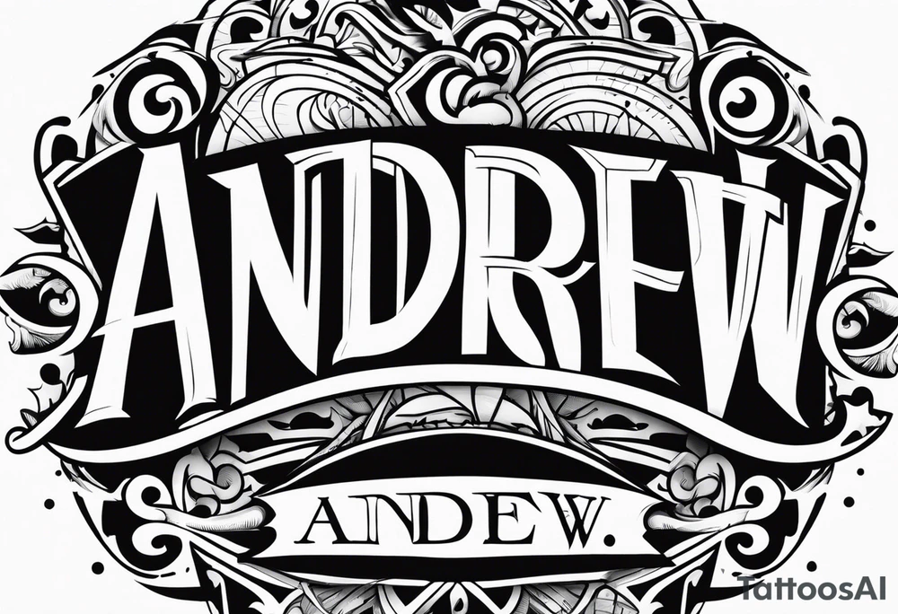 andrew tattoo idea
