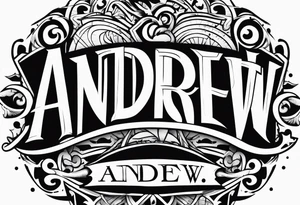 andrew tattoo idea