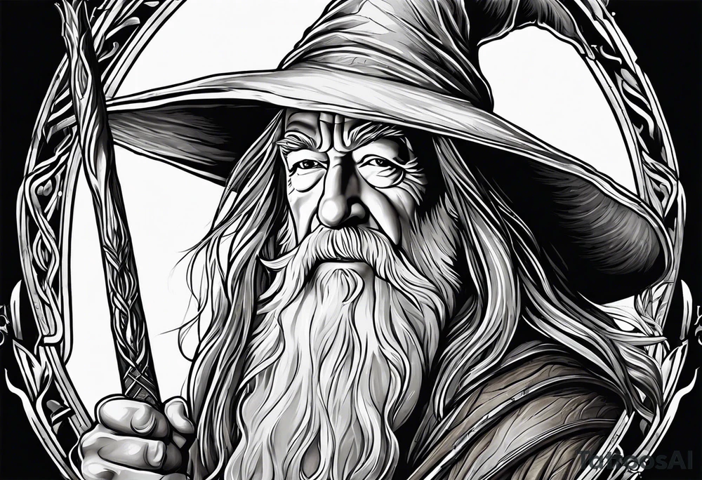 Gandalf you shall not pass tattoo idea