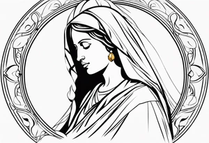 mother Mary tattoo idea