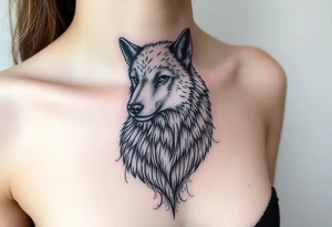 Wolf disguised as a sheep tattoo idea