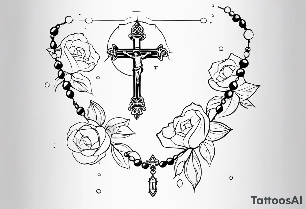 Rosary tattoo idea