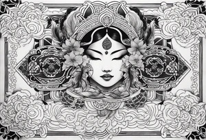 Two souls as one tattoo idea