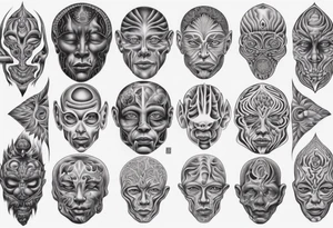 Alex grey paintings tattoo idea