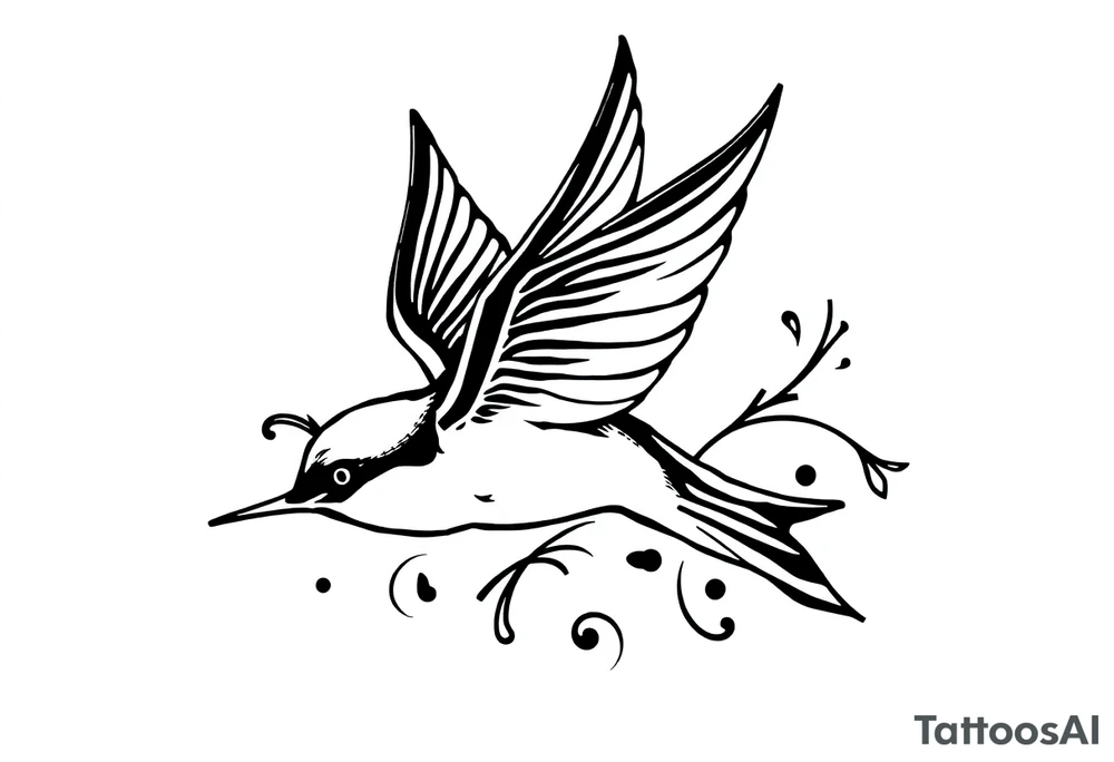 Swallow tattoo idea