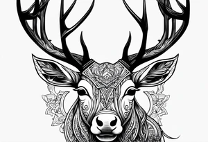 Cerf eiktirnir tattoo idea
