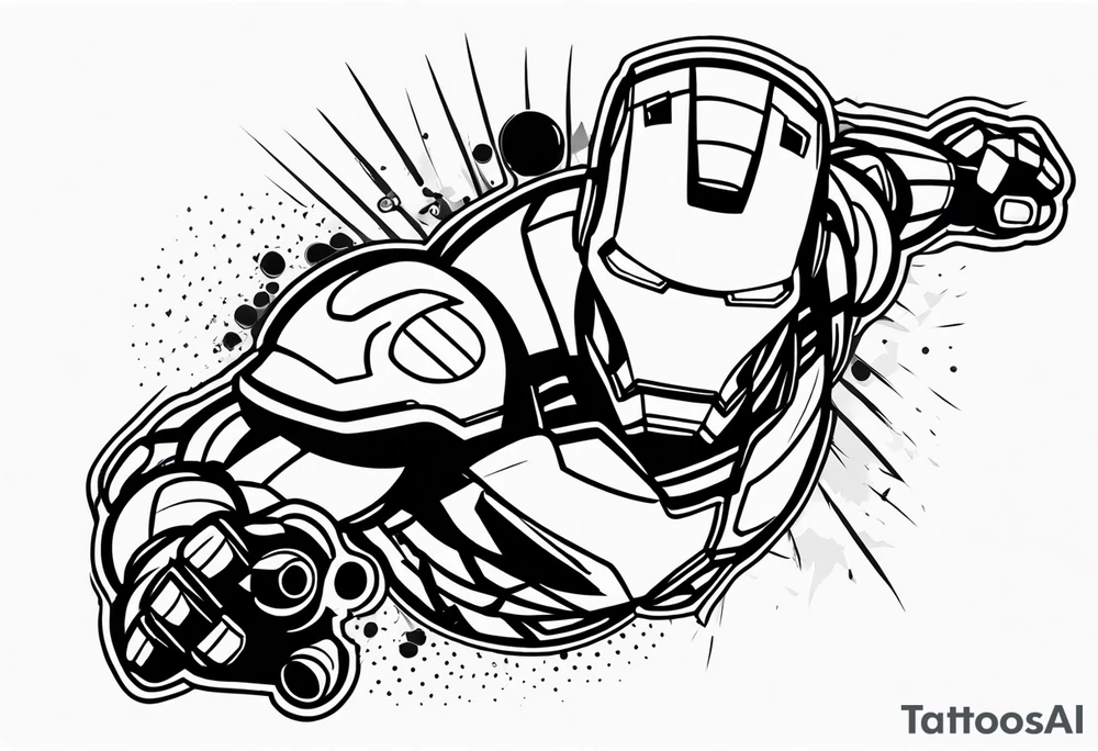 Ironman tattoo idea
