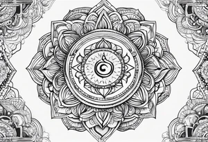Chakras tattoo idea