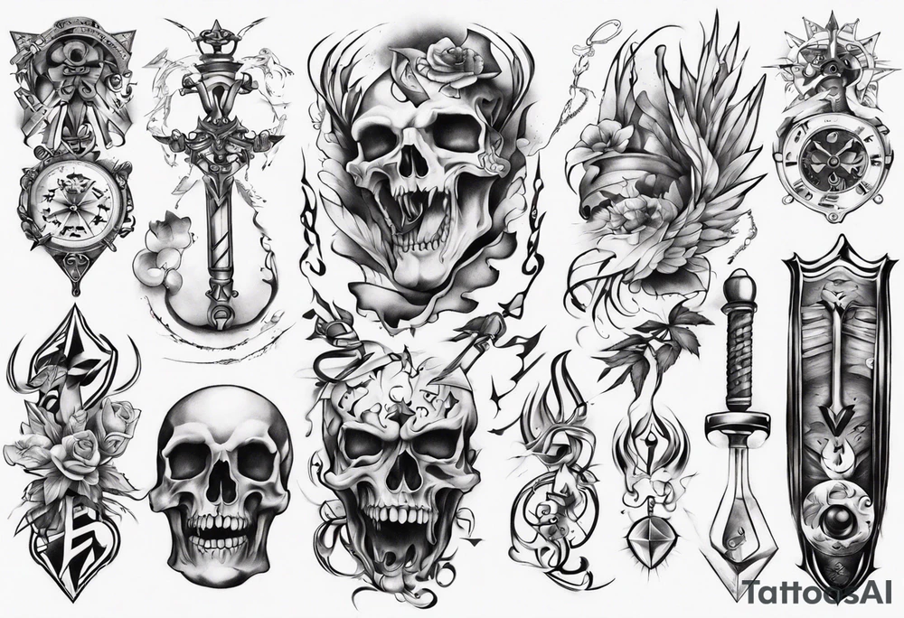 Schwert tattoo idea