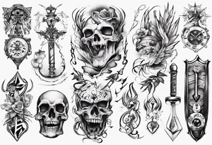 Schwert tattoo idea