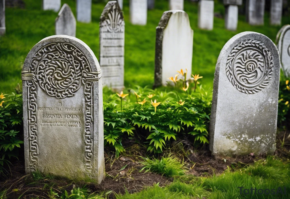 1. Cultural and Historical Symbols:
Stećci Tombstones: These medieval tombstones are unique to the region and often feature intricate carvings of spirals, stars, and crosses. Including one of these motifs can symbolize Bosnia's deep history.
Bosnian Coat of Arms: The golden lily (Lilium bosniacum) is a symbol of Bosnian medieval royalty. You can incorporate this flower for a touch of national pride.
Stari Most: The iconic Old Bridge in Mostar symbolizes the connection between cultures and resilience. This bridge can be an excellent representation of overcoming challenges. tattoo idea