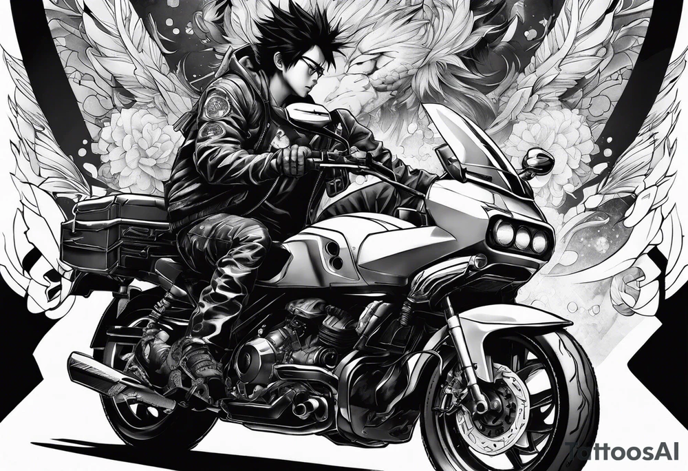 Akira movie red tattoo idea