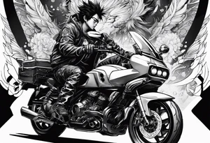 Akira movie red tattoo idea