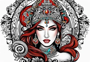 Madrid Spain tattoo idea