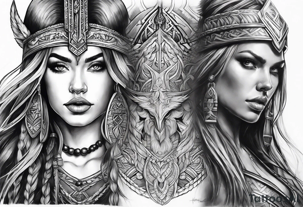Valhalla tattoo idea