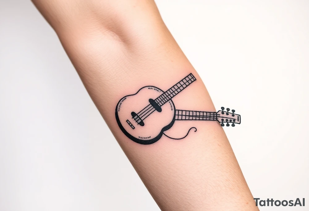 music tattoo idea