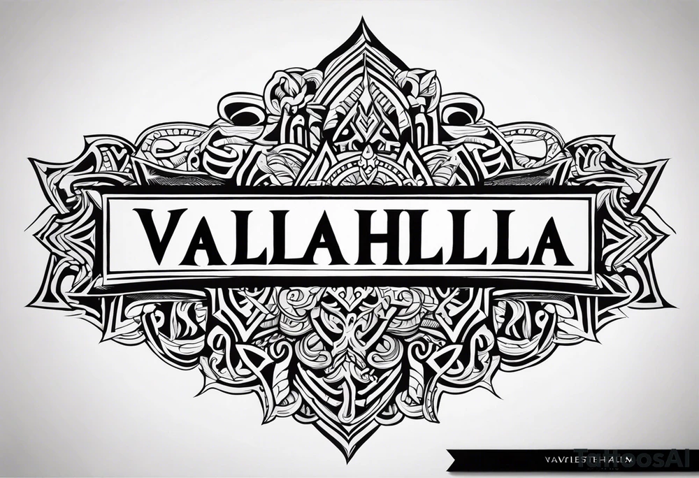 Valhalla tattoo idea