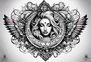 FEEL NO PAIN SHOW NO EMOTIONS tattoo idea