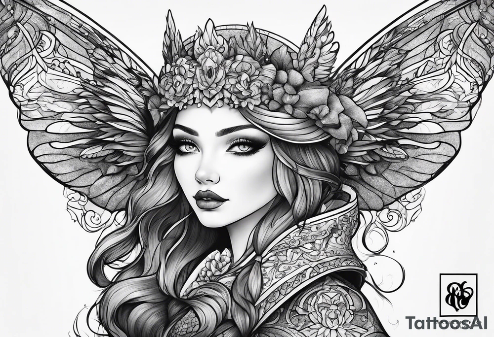 Russian fairy tale creature tattoo idea